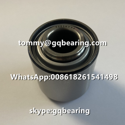 Chrome Steel Mesin Pertanian Ball Bearing 5203KYY2 40 mm diameter luar