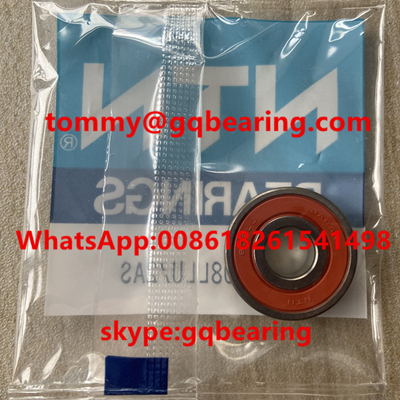 608LLU Single Row Deep Groove Ball Bearing Rubber Seal 8x22x7mm