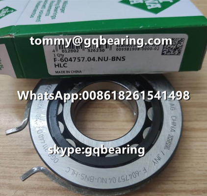 Kandang nilon Roller Bearing Silinder VW AG INA F-604757.04.NU - BNS - HLC dengan Snap Ring